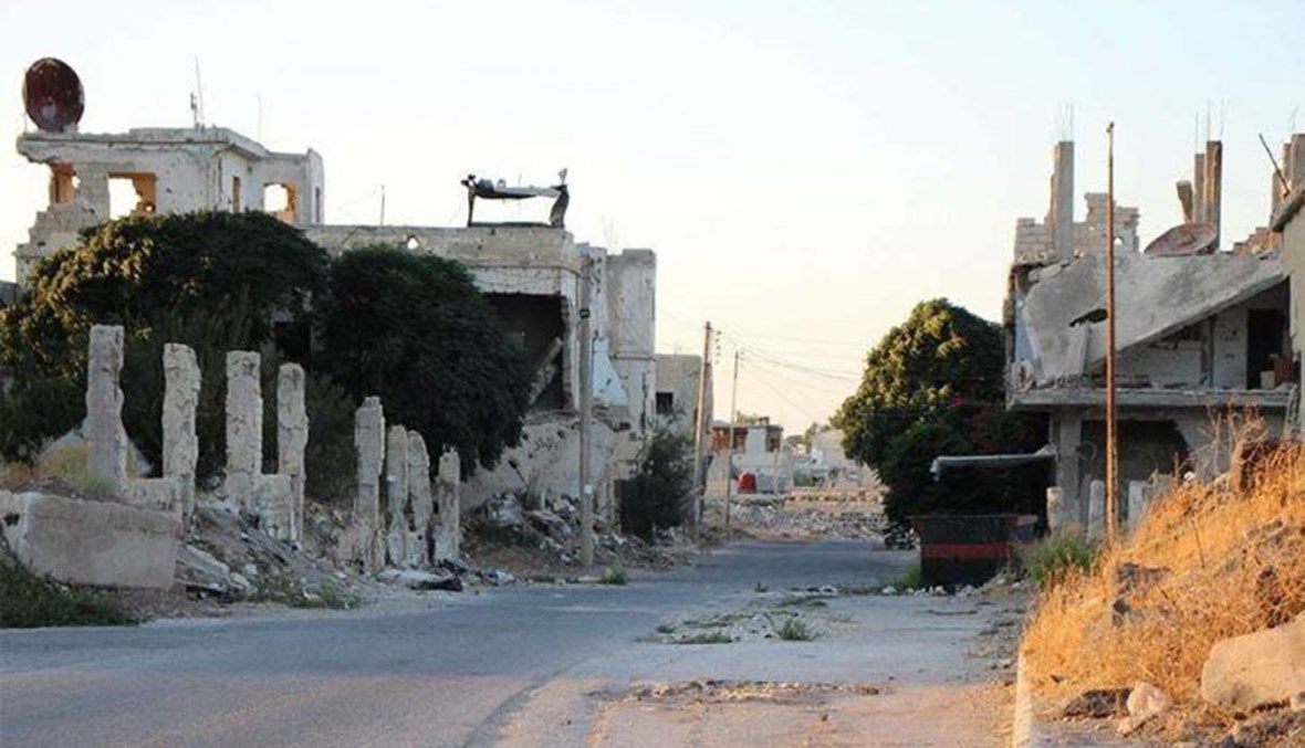 منطقة درعا في سوريا (وكالة سانا).