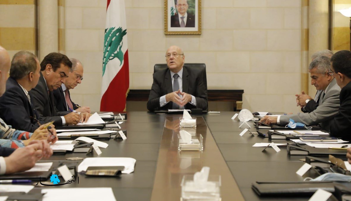الحكومة اللبنانية (مارك فياض).
