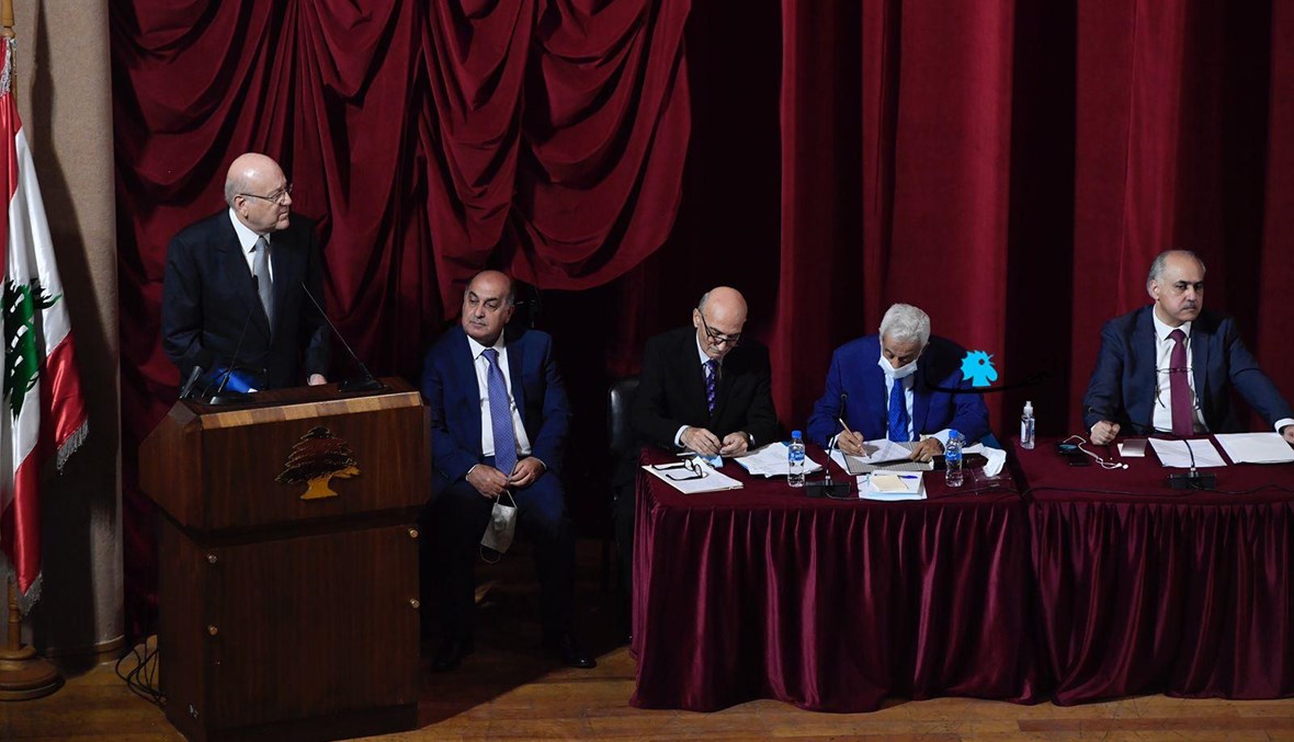 الرئيس نجيب ميقاتي (تصوير نبيل اسماعيل).