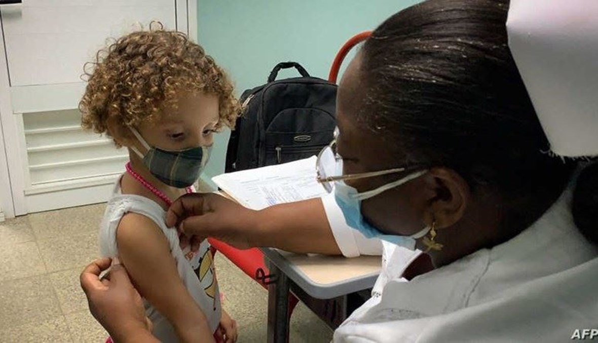 حملة تطعيم الأطفال بكوبا.