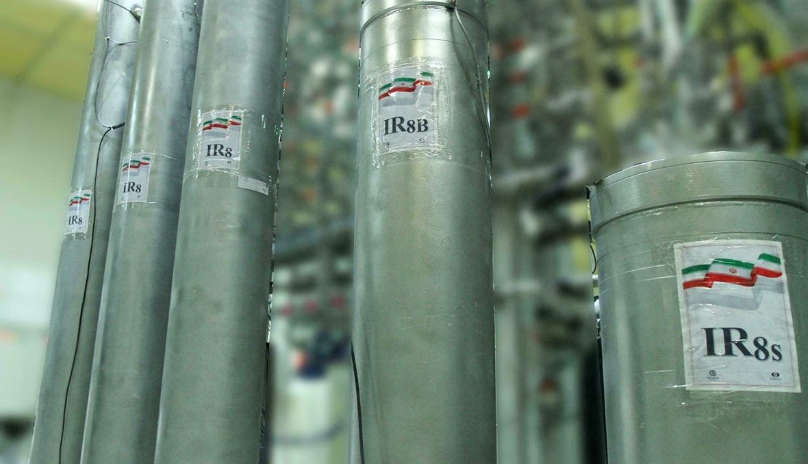  من منشأة نطنز النووية الإيرانية جنوب طهران (أ ف ب).