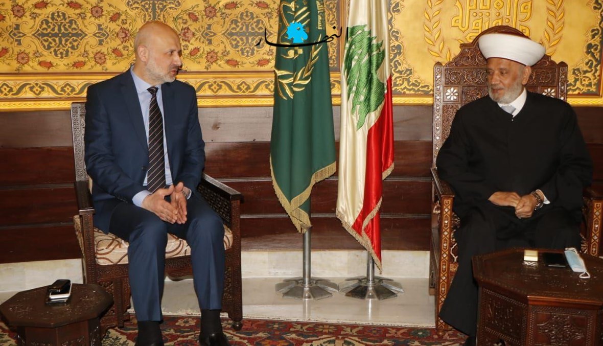 المولوي من دار الفتوى: أتابع التقارير الأمنية لحظة بلحظة (صور)