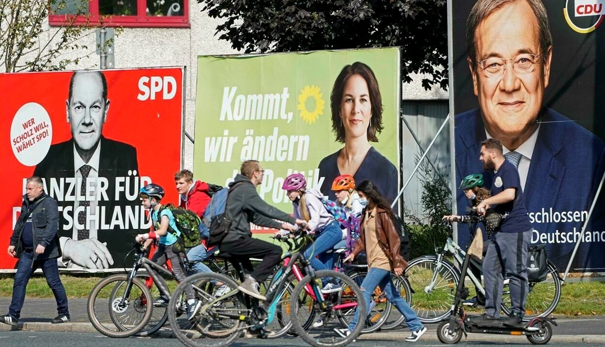 الانتخابات التشريعية الألمانية (أ ف ب).