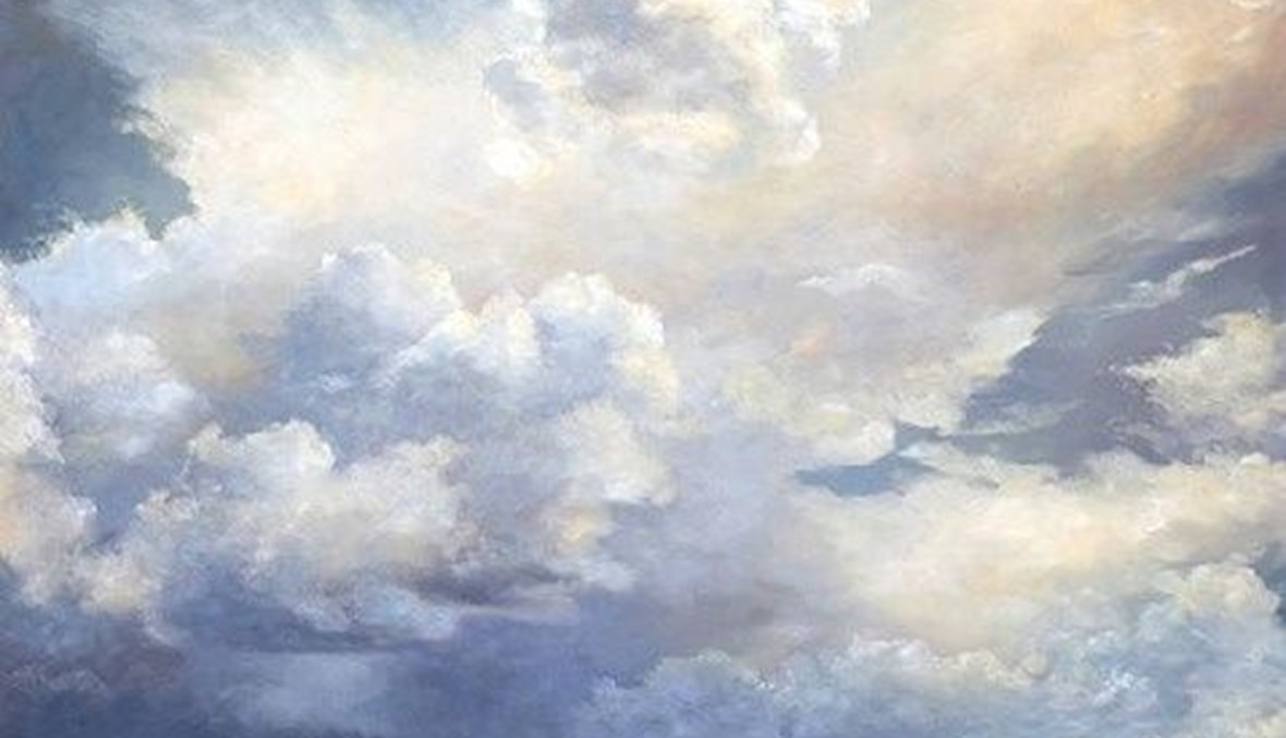لوحة للرسامة الأميركية فيكتوريا أدامز: "إيحاءات الغيم".