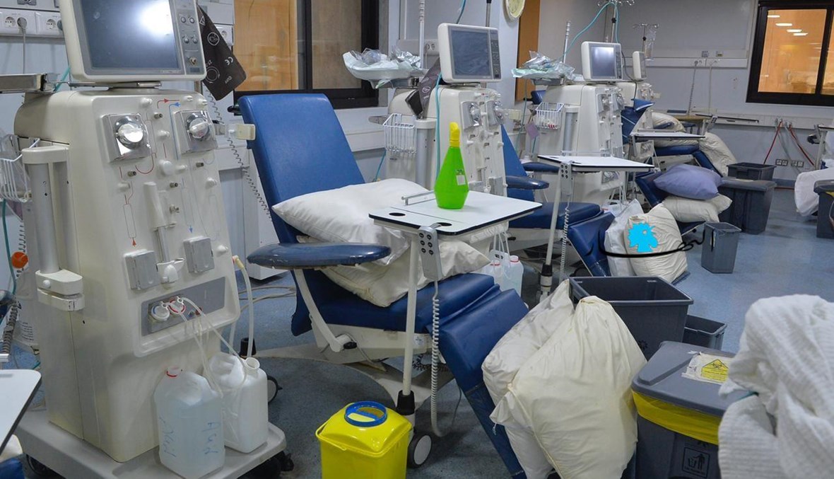 آلات غسيل الكلى في مستشفى بهمن (تعبيرية- حسام شبارو).