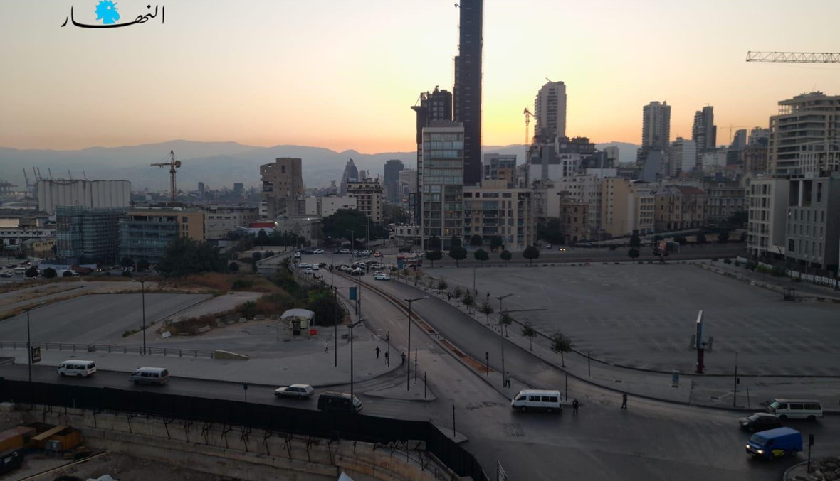 قطع السير على تقاطع الصيفي- بيروت ("النهار").