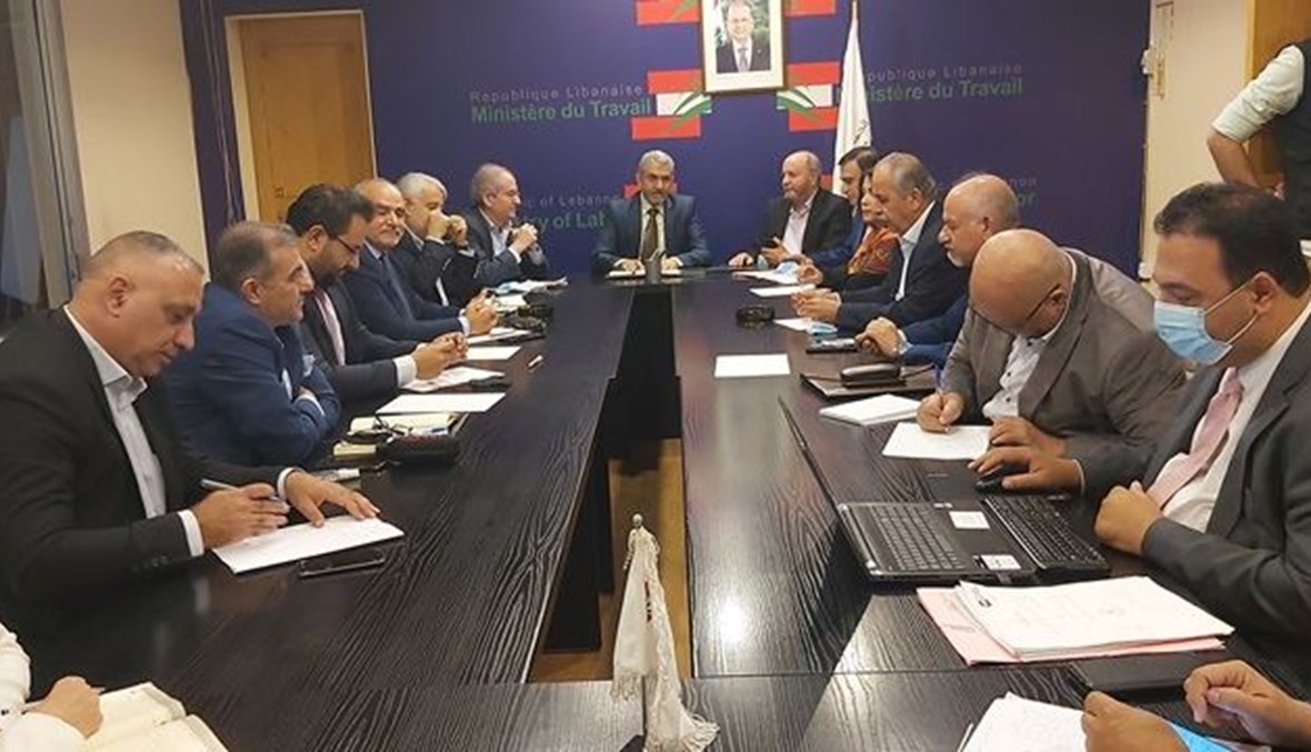 انعقاد الاجتماع الأول للجنة المؤشر للنظر في معالجة رواتب وأجور العاملين في القطاع الخاص