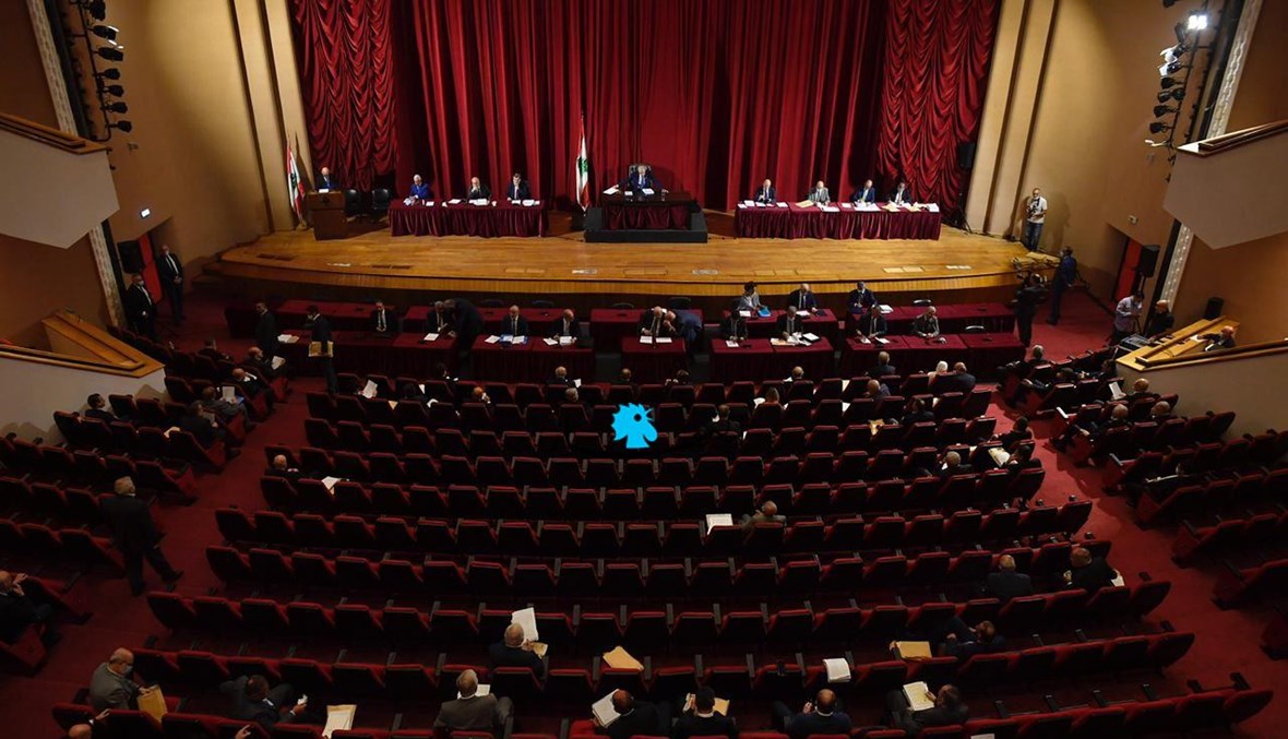 جلسة تشريعية في قصر الأونيسكو (حسام شبارو). 