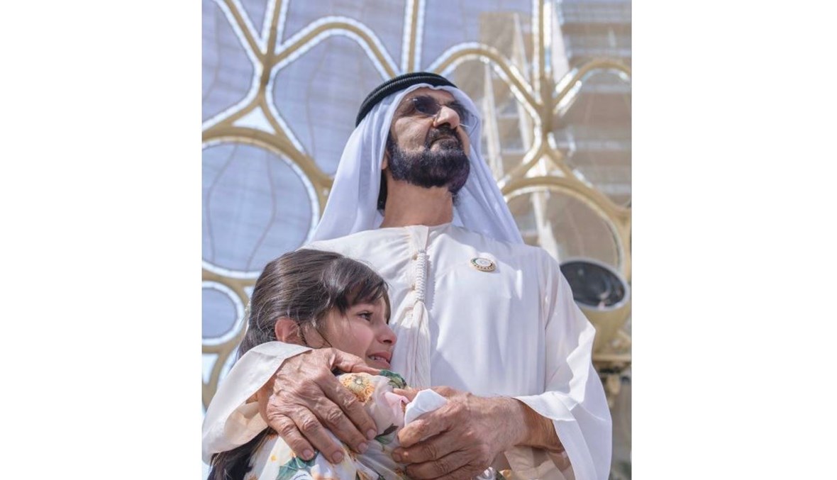 حاكم دبي محمّد بن راشد يحقّق أمنية طفلة بلقائه.
