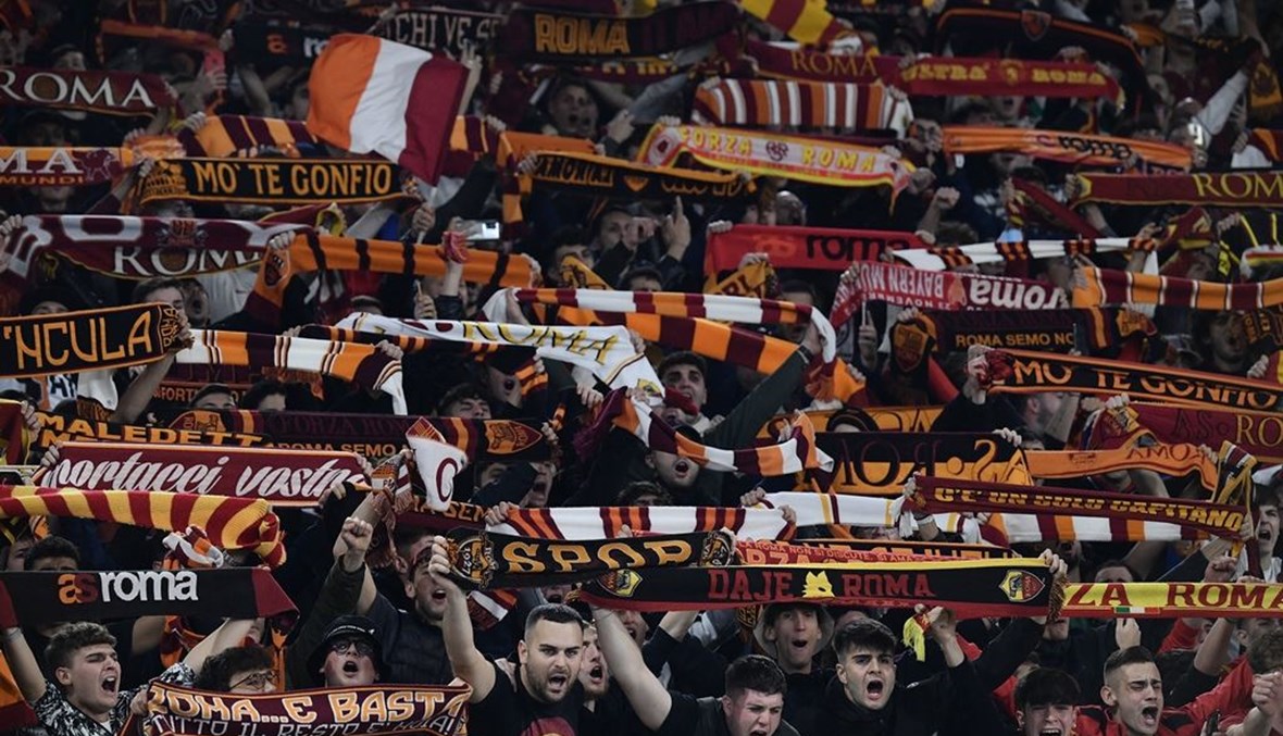 إغلاق جزء من ملعب روما مع وقف التنفيذ