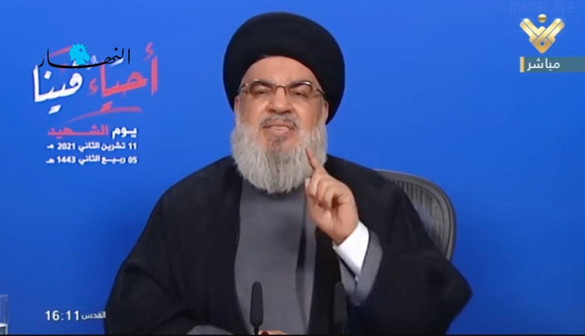 الأمين العام لـ"حزب الله" السيّد حسن نصرلله (نبيل إسماعيل).