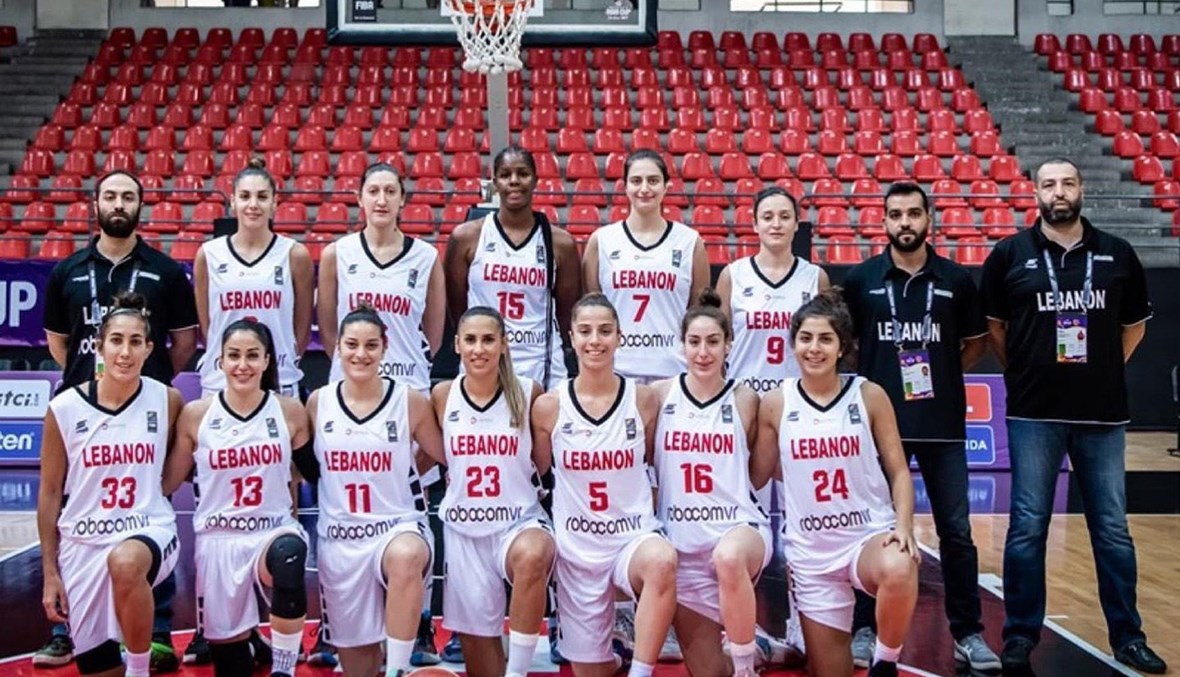 سيدات لبنان على بعد خطوة من نهائي بطولة آسيا لكرة السلة