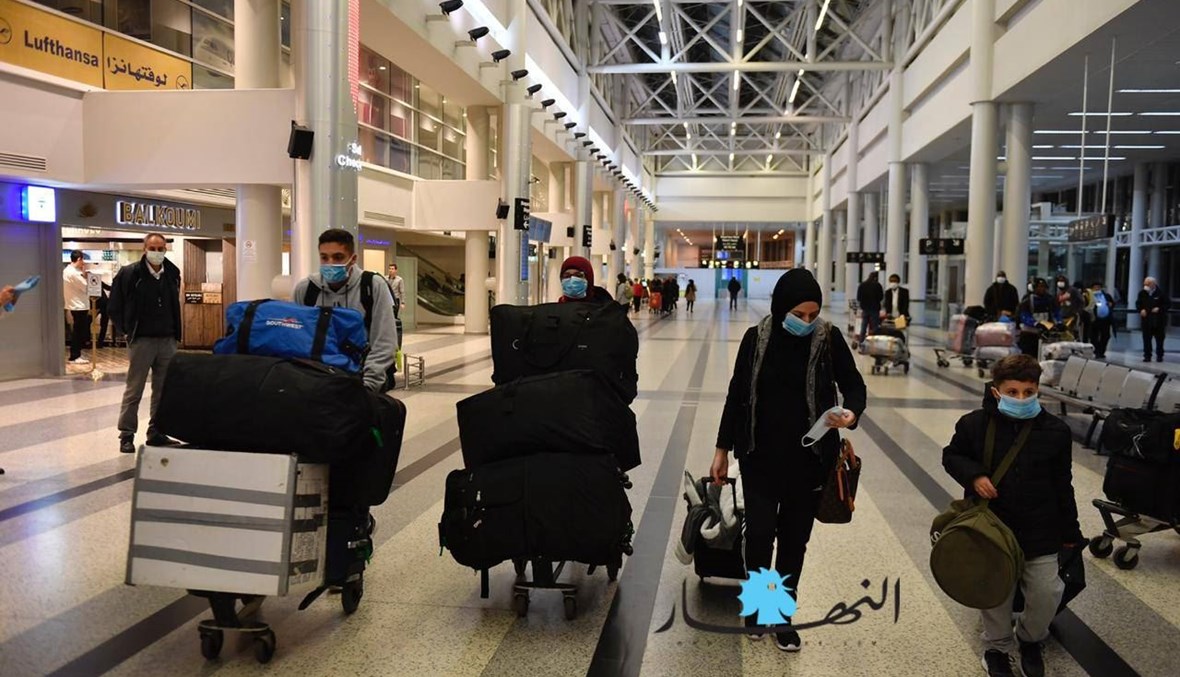 مسافرون عبر مطار بيروت (تعبيرية - نبيل اسماعيل).