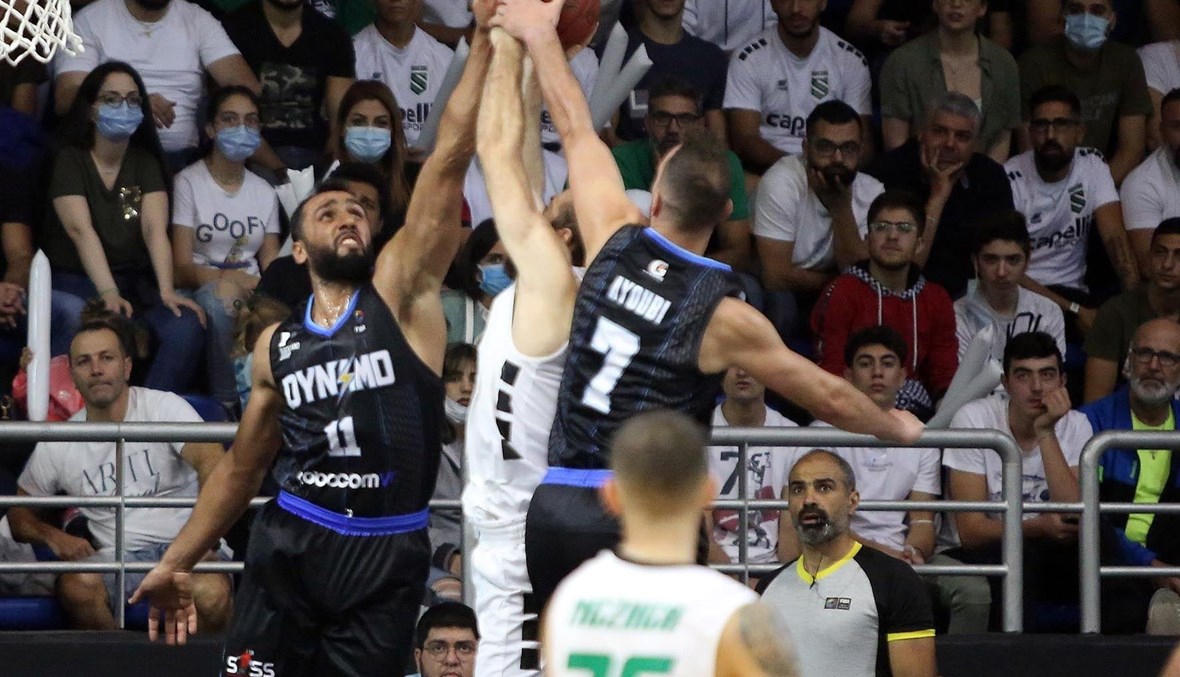 دوري السلة: دينامو لبنان حافظ على سجله خال من الخسارة وتخطى بصعوبة الحكمة العنيد