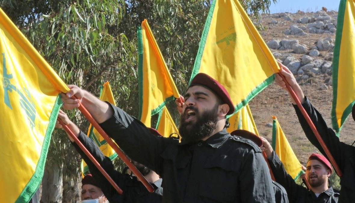 عناصر لـ"حزب الله" عند الحدود الجنوبية (تعبيرية- "أ ف ب).
