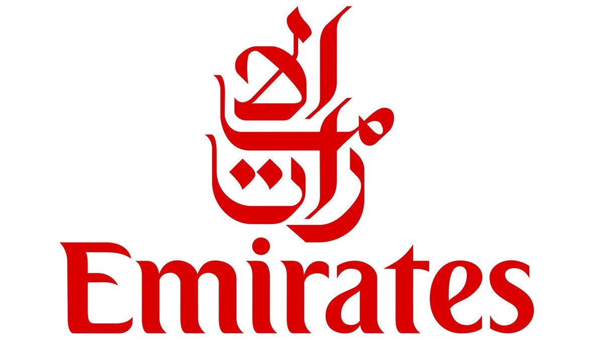 شعار شركة طيران الامارات. 