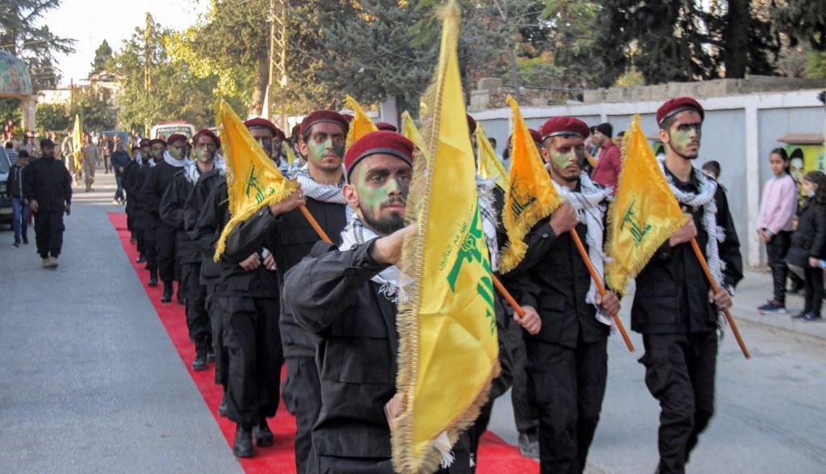 عناصر لـ"حزب الله" (أ ف ب).