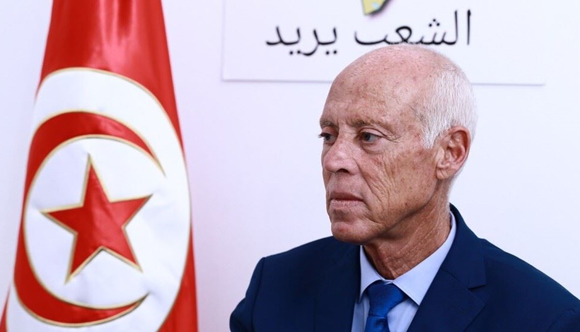  الرئيس التونسي قيس سعَيد