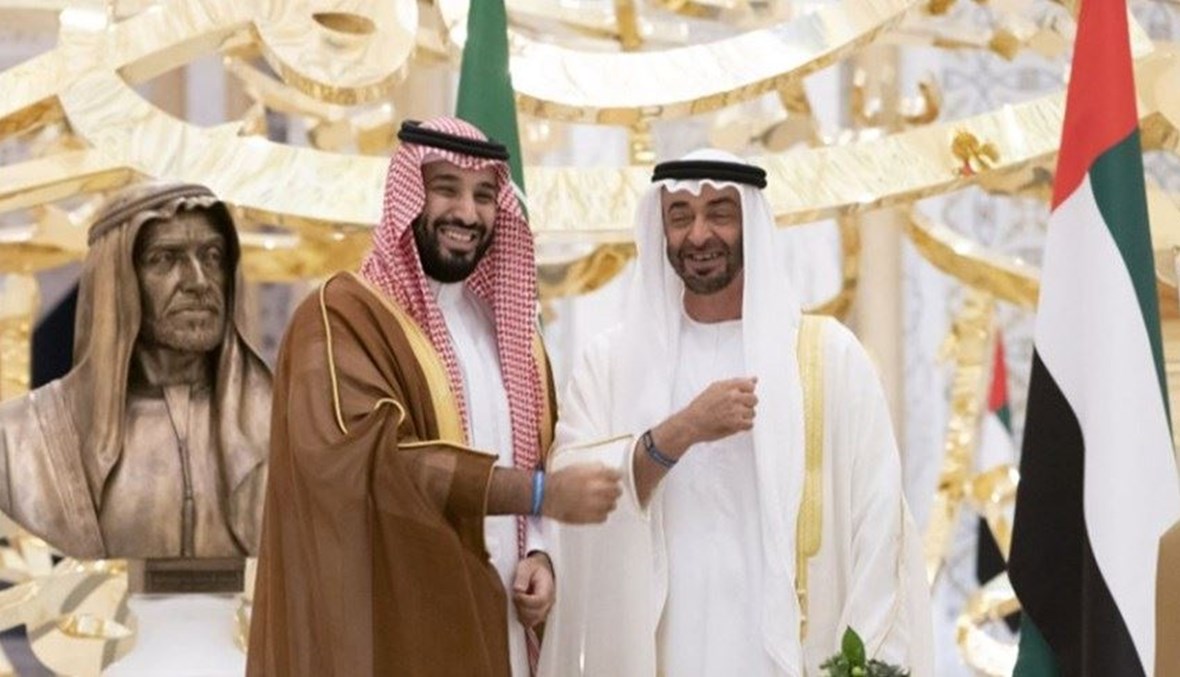 الأمير محمد بن سلمان والشيخ محمد بن زايد آل نهيان.