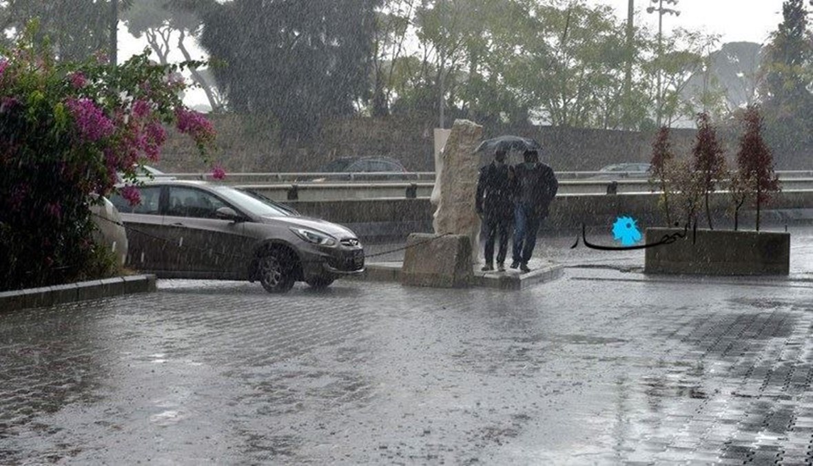 أمطار الشتاء في بيروت (تعبيرية - حسام شبارو).