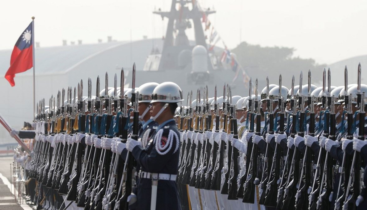 البحرية التايوانية (أ ف ب).