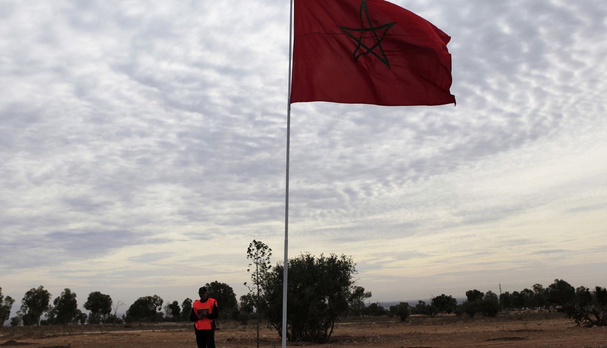 العلم المغربي (أ ف ب).