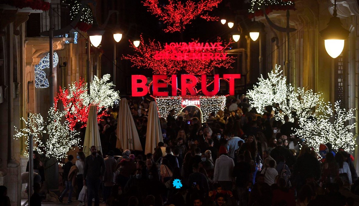 أجواء الميلاد في أسواق بيروت (حسام شبارو).