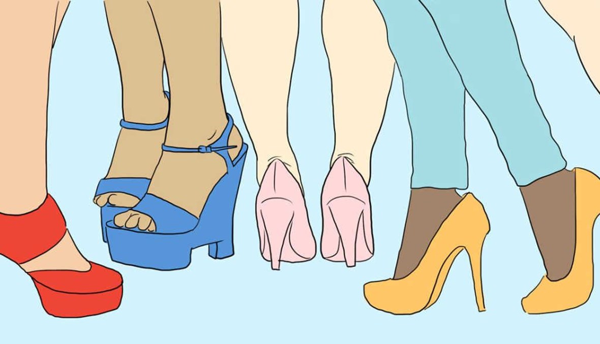 5 معاناة تشعر بها النساء بسبب الكعب العالي