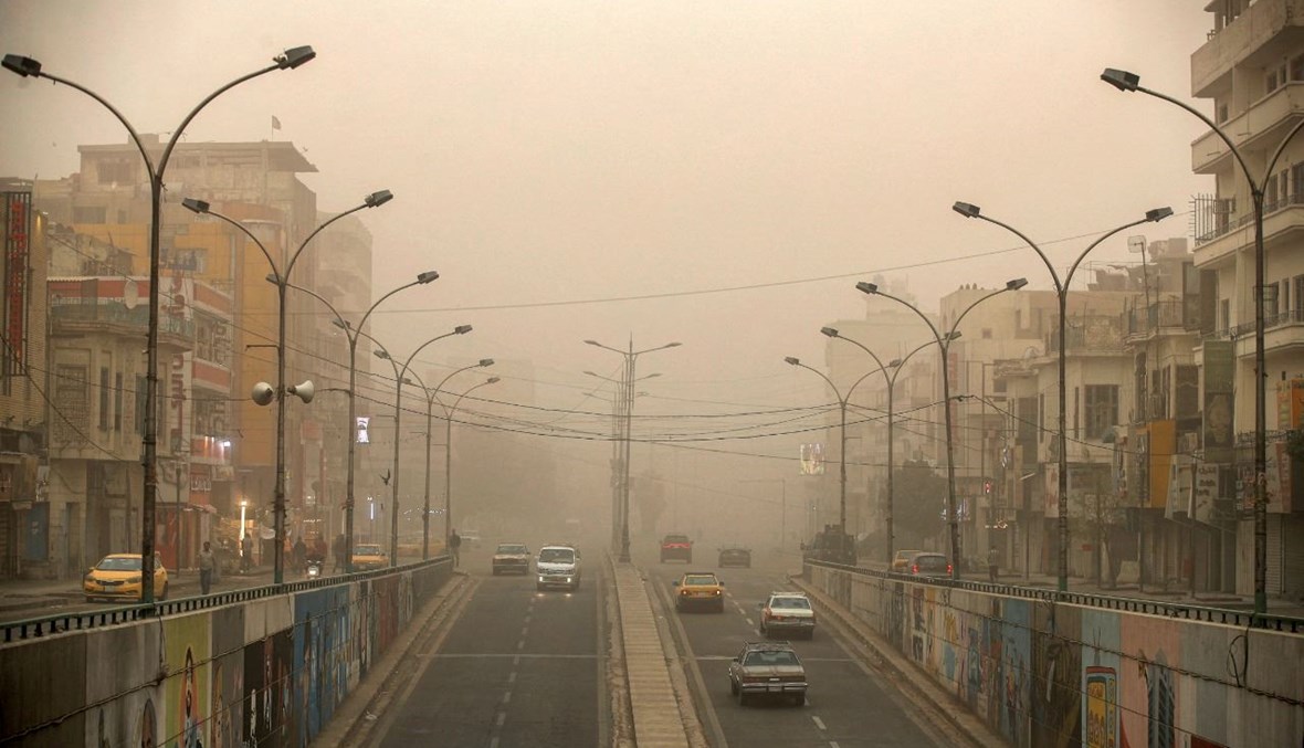 عاصفة رمليّة ثانية تضرب العراق خلال أسبوع واحد