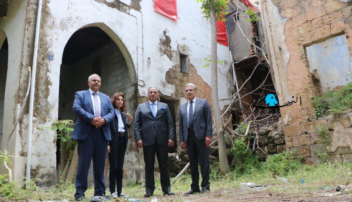 بالصور- المرتضى وخوري زارا منزل السيدة فيروز في زقاق البلاط: لإعادة ترميمه وتحويله متحفاً