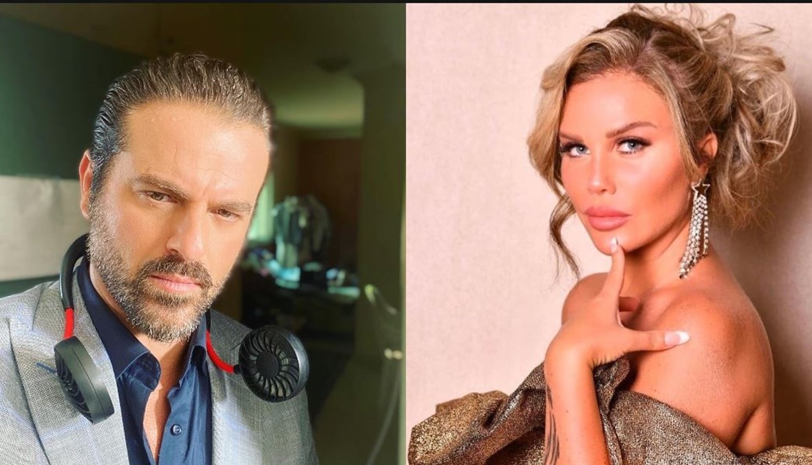 بقبلة... نيكول سابا تحتفل بعيد زواجها العاشر مع يوسف الخال (فيديو)