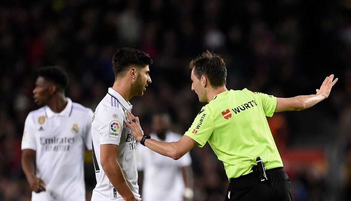 هدف أسينسيو... صحيح أم لا؟ (صورة)